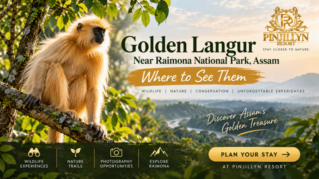 Golden Langur Near Raimona National Park, Assam: Where to See Them